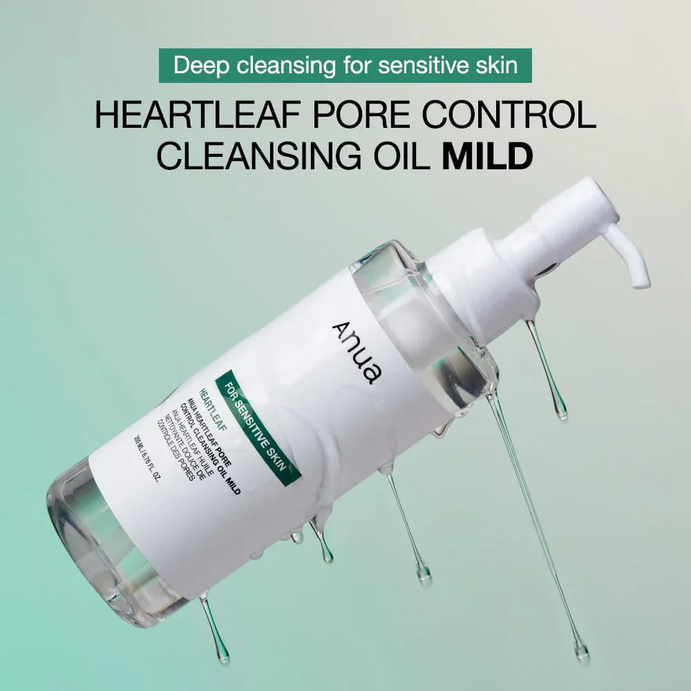 Anua | Heartleaf Pore Control Cleansing Oil Mild
