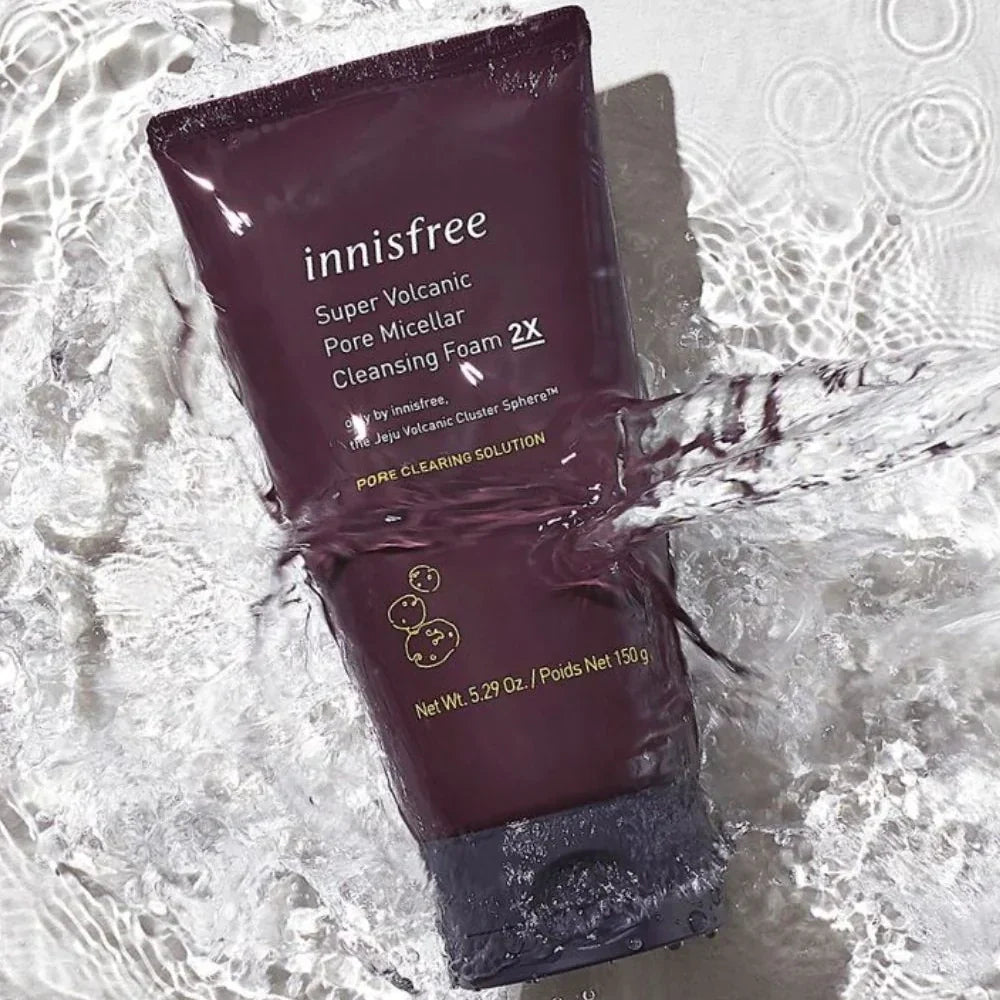 Innisfree | Super Volcanic Pore Micellar Cleansing Foam 2X