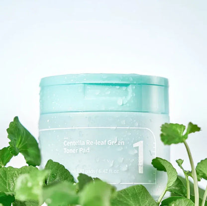 Numbuzin | No.1 Centella Re-Leaf Green Toner Pad