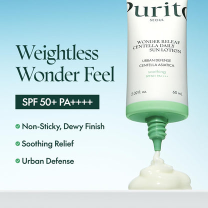 Purito | Wonder Releaf Centella Daily Sun Lotion SPF50+ PA++++