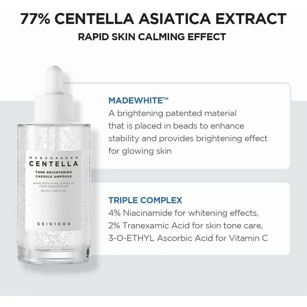 SKIN1004 | Madagascar Centella Tone Brightening Capsule Ampoule